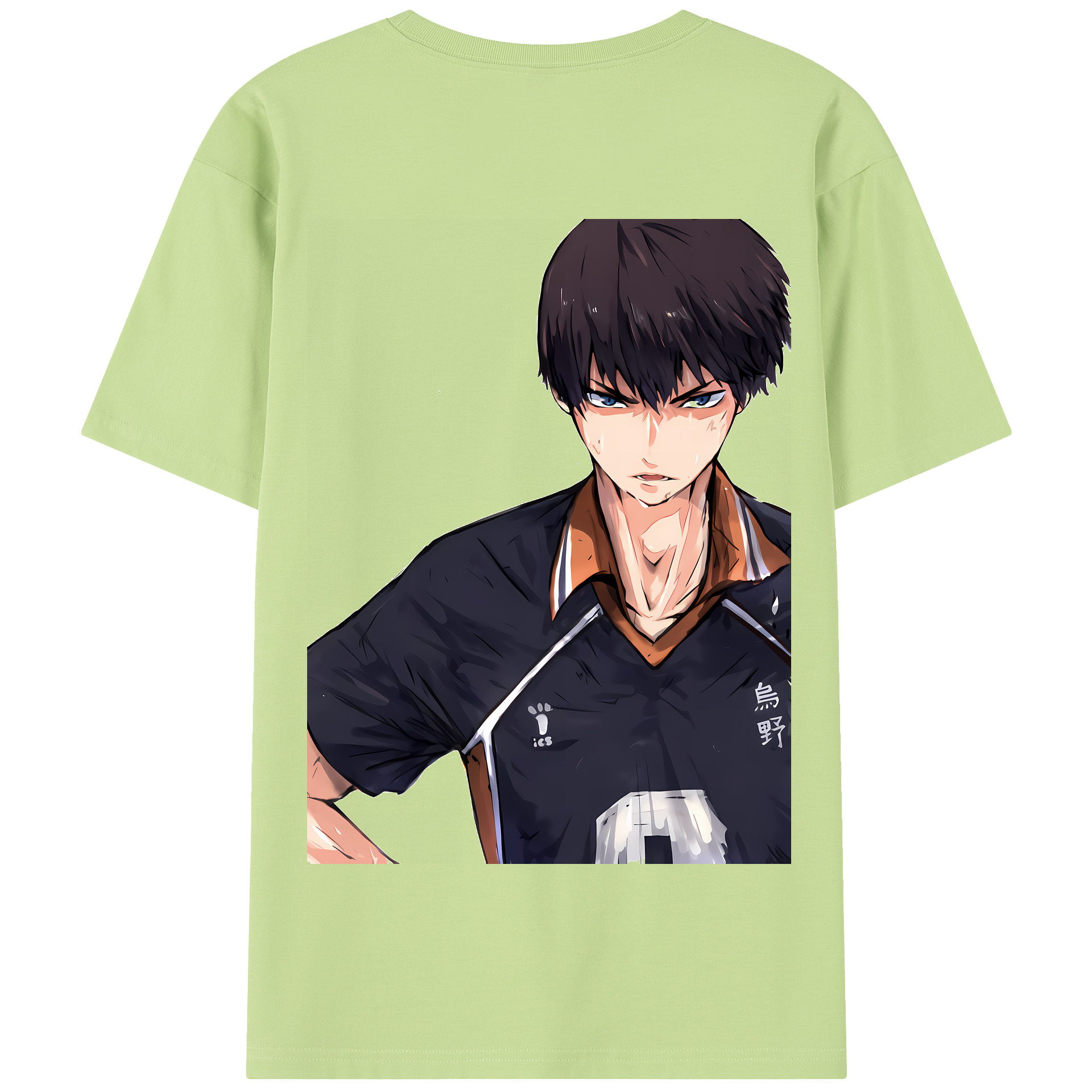 （画像用） ハイキュー!! Haikyu!! 綿100％半袖Tシャツ（背面プリント）